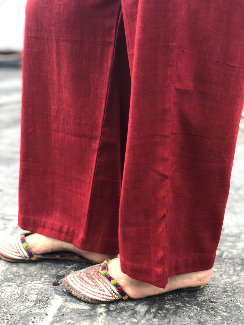 Madder Kala Cotton Palazzo
