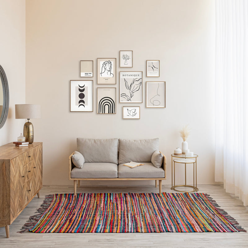 Earthology Pride - Recycled Runner Rug (Multicolor)-3