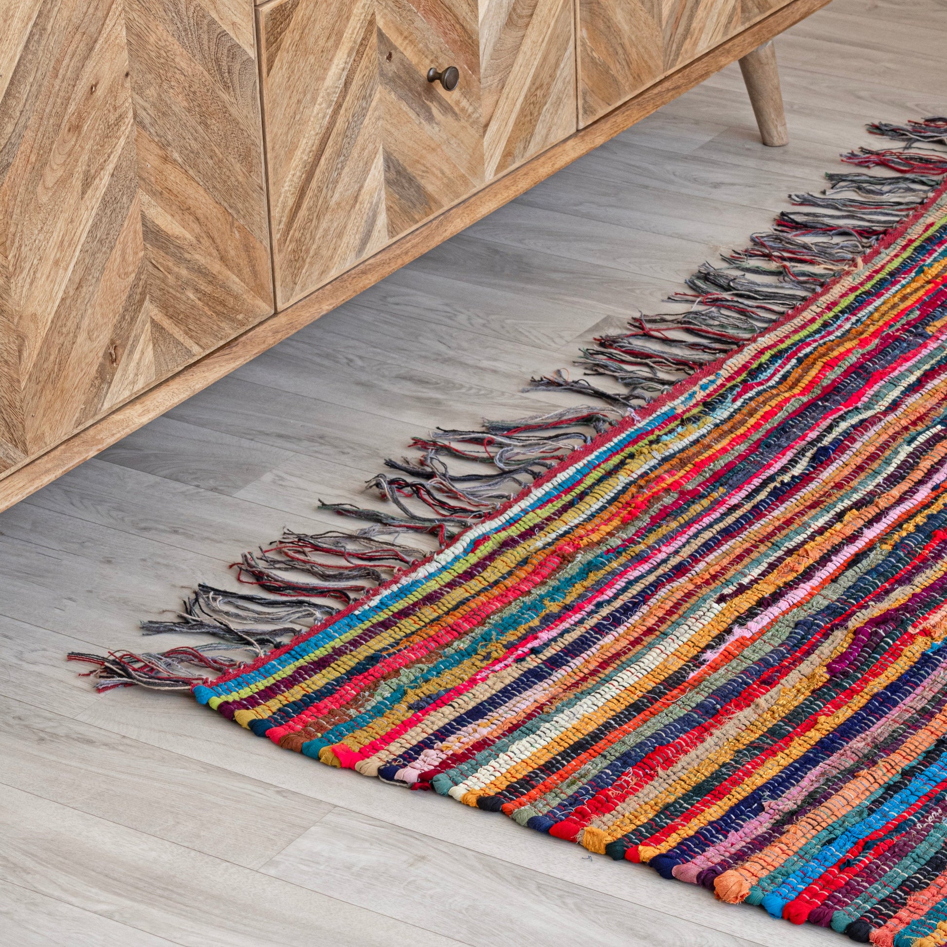 Earthology Pride - Recycled Runner Rug (Multicolor)-4