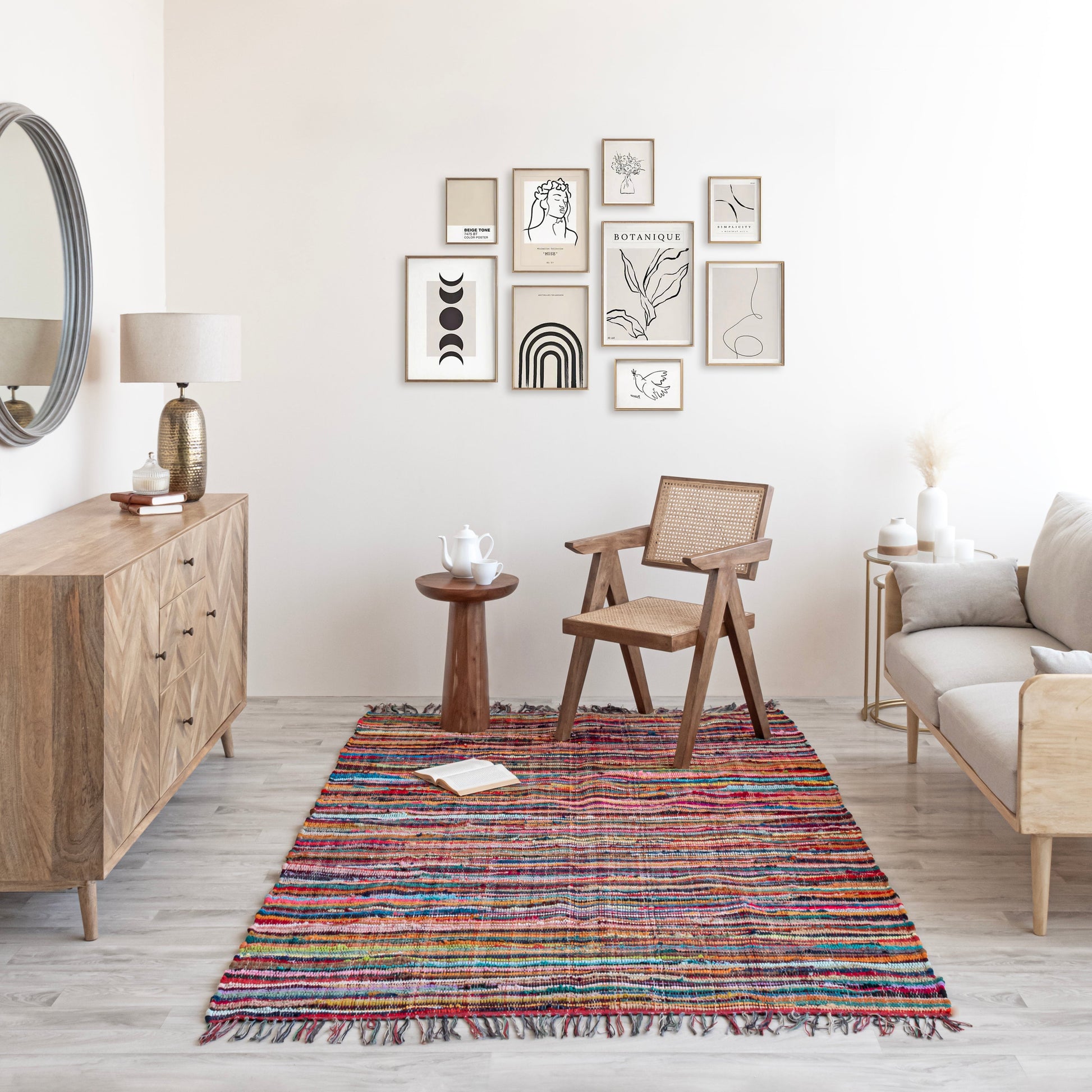 Earthology Pride - Recycled Runner Rug (Multicolor)-2