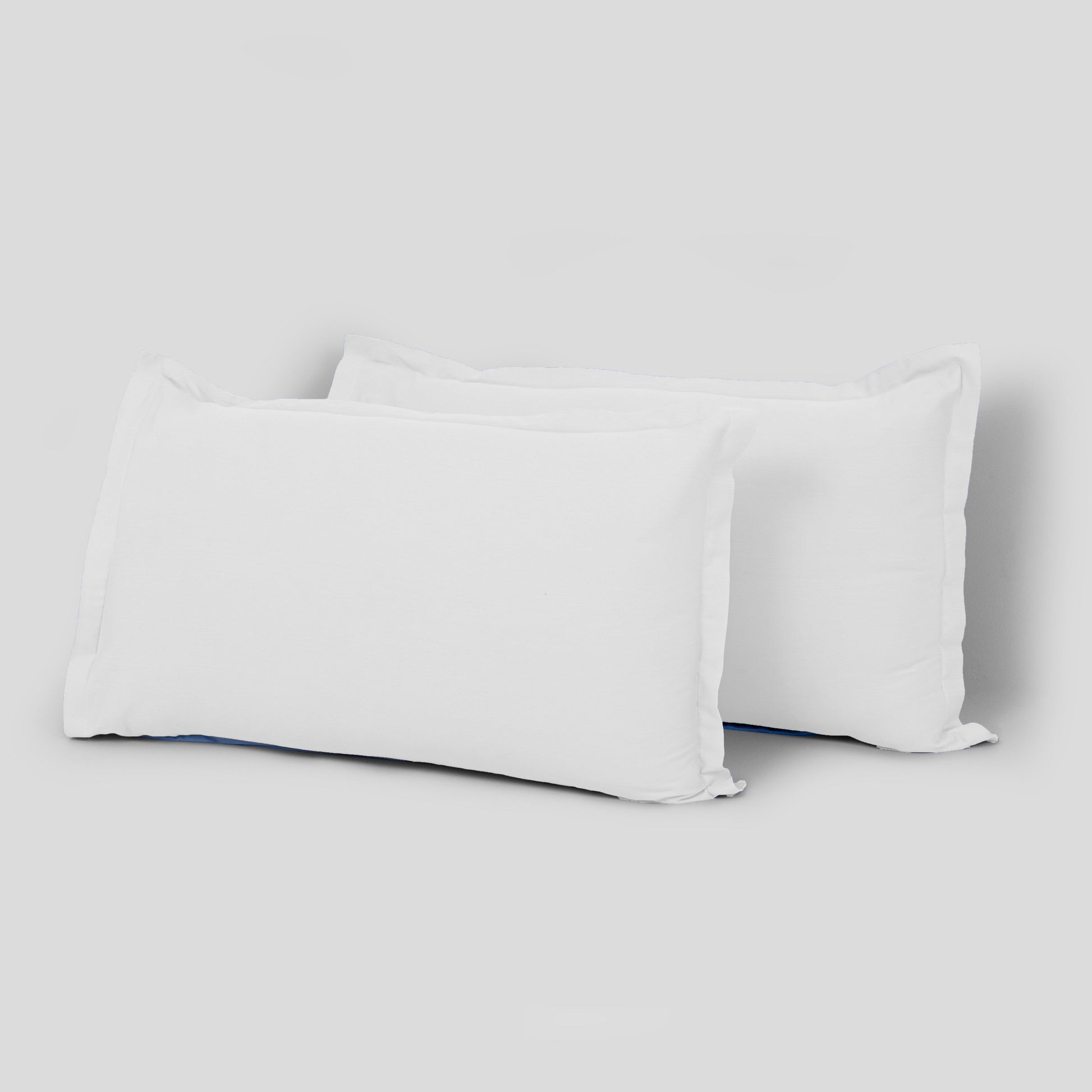 Fort Nightingale - Solid Pillow Cover (White) (Bedsheet Excluded)-1