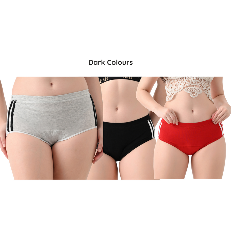 Leakproof Panties for Bladder and Urine Leaks – high Waist, Reusable (30-50ML) | Woomly