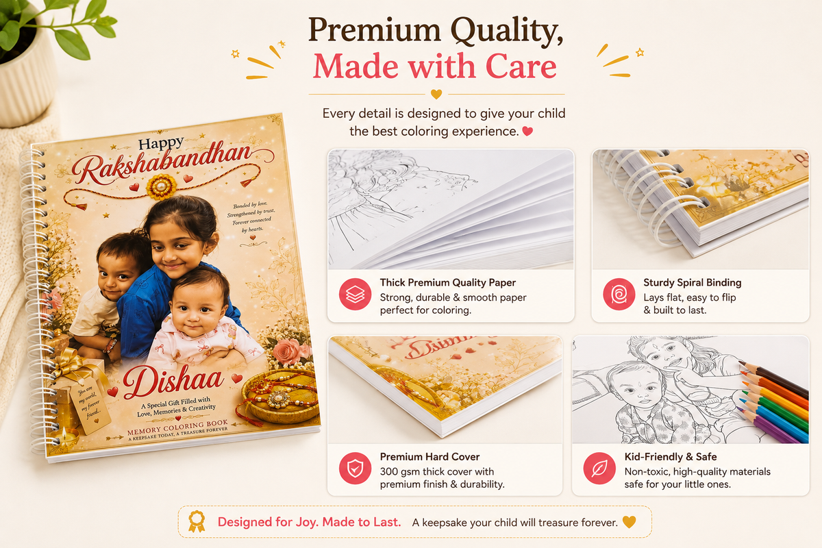 Turn Your Child’s Photos Into Their Own Coloring Book