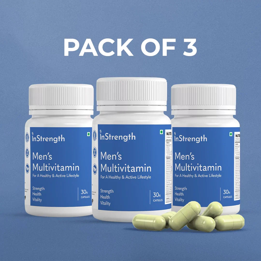Men's Multivitamins | Improve Strength, Stamina & Vitality