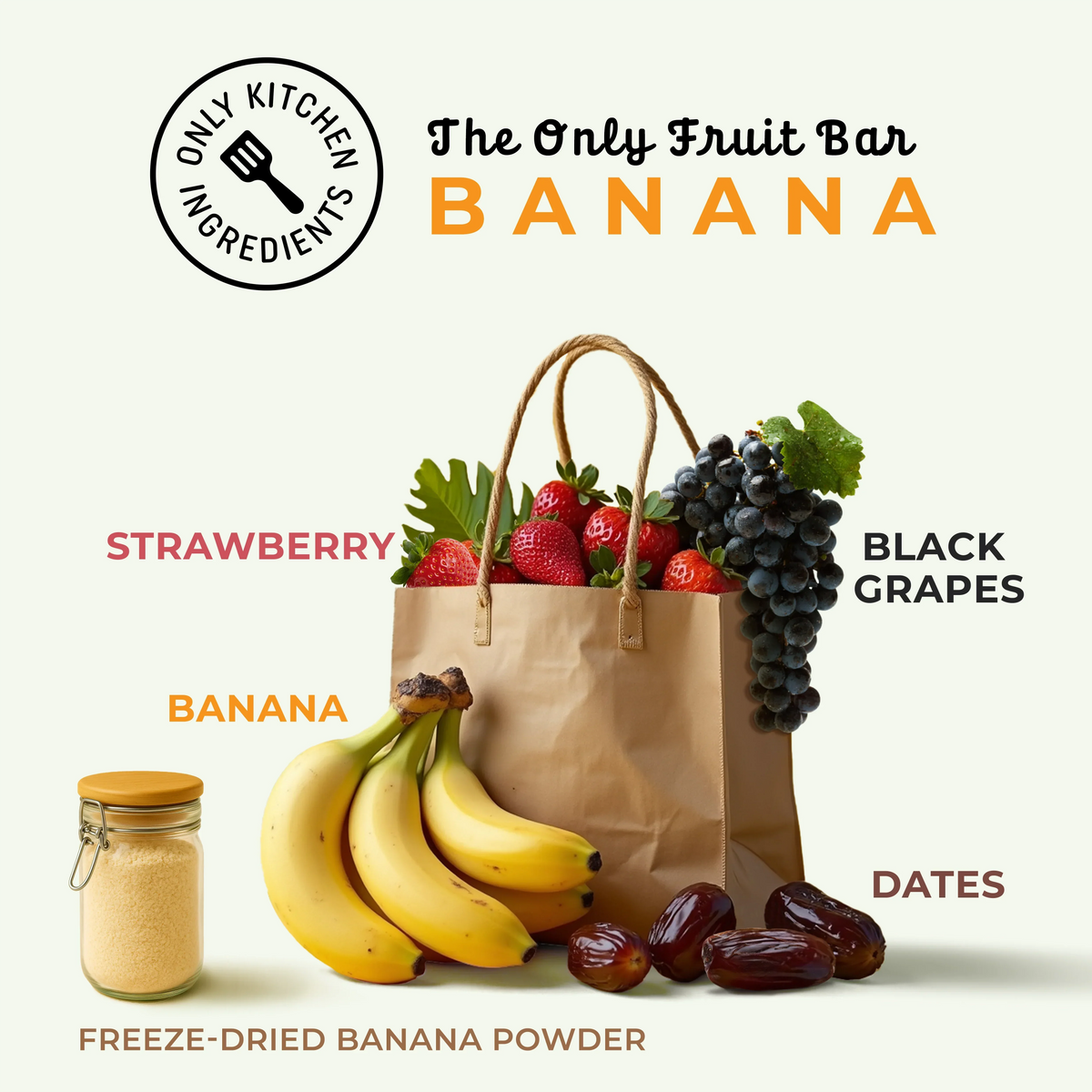 The Only Fruit Bar - Banana
