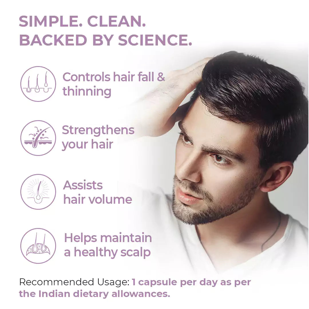 Hair Vitamins | Control Hair Fall & Promotes Hair Growth