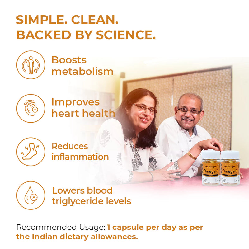 Omega-3 Salmon Fish oil capsule with astaxanthin & primrose oil - 1000mg