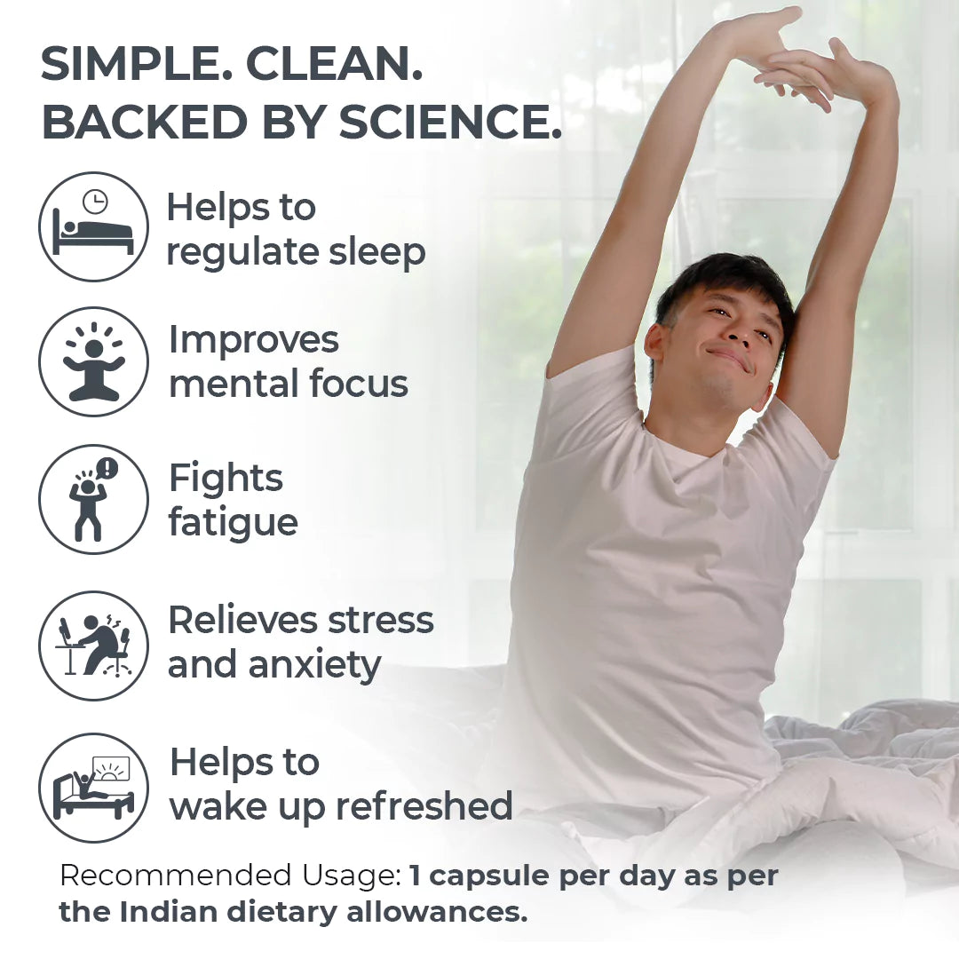 Sleep Supplements | Non-Habit Forming | 30 capsules