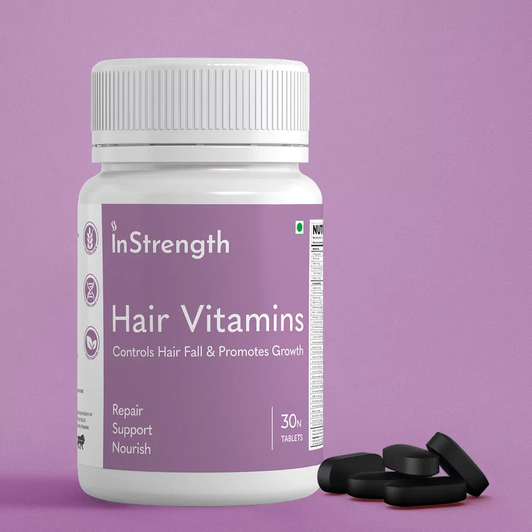 Hair Vitamins | Control Hair Fall & Promotes Hair Growth