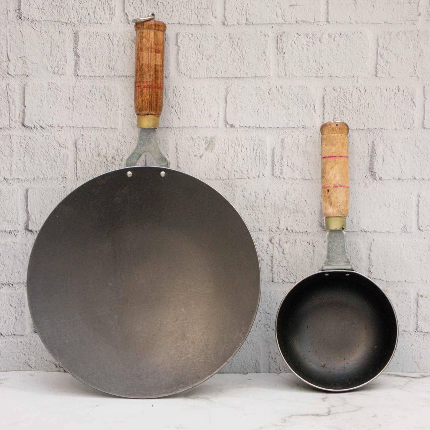 Iron Roti Tawa, Tadka Ladle Combo-1