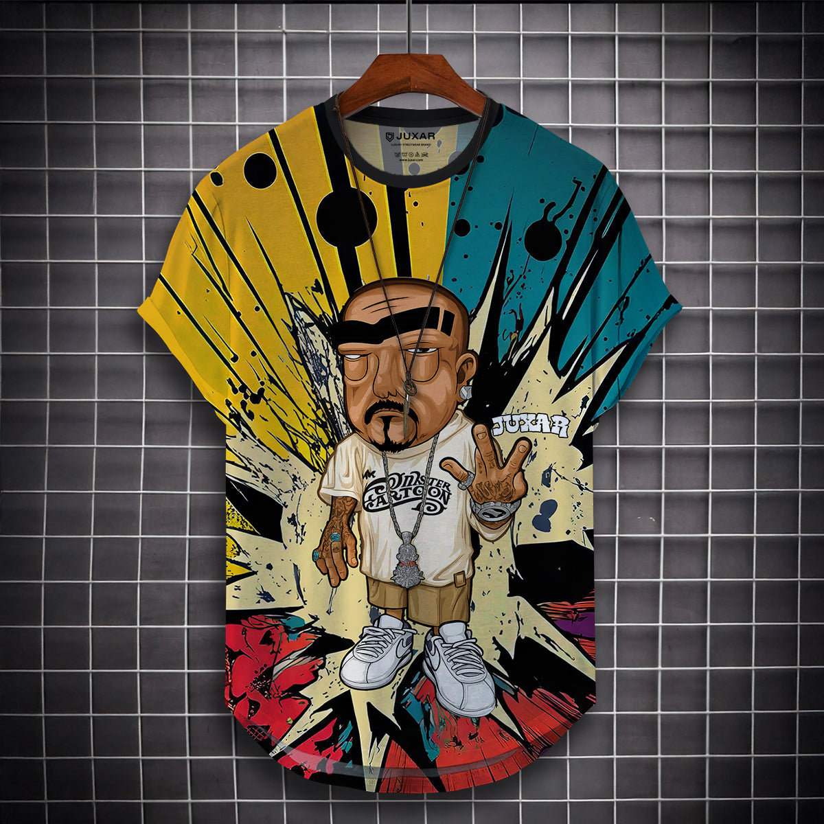 URBAN BLAST LONGLINE T-SHIRT