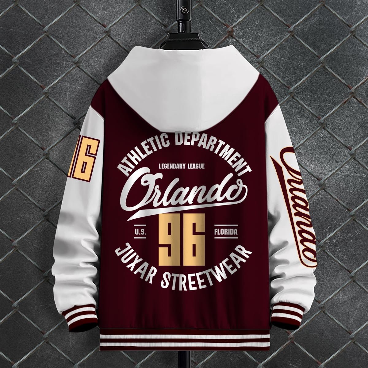 ORLANDO VARSITY HOOD JACKET