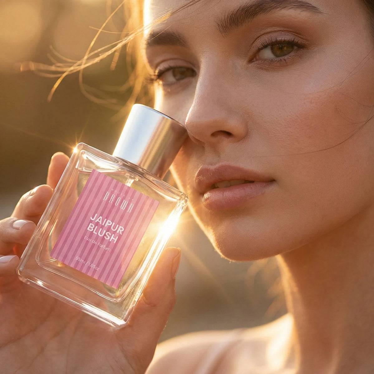 House of Brown Jaipur Blush 50 ml Perfume, Floral and Fresh Perfume 