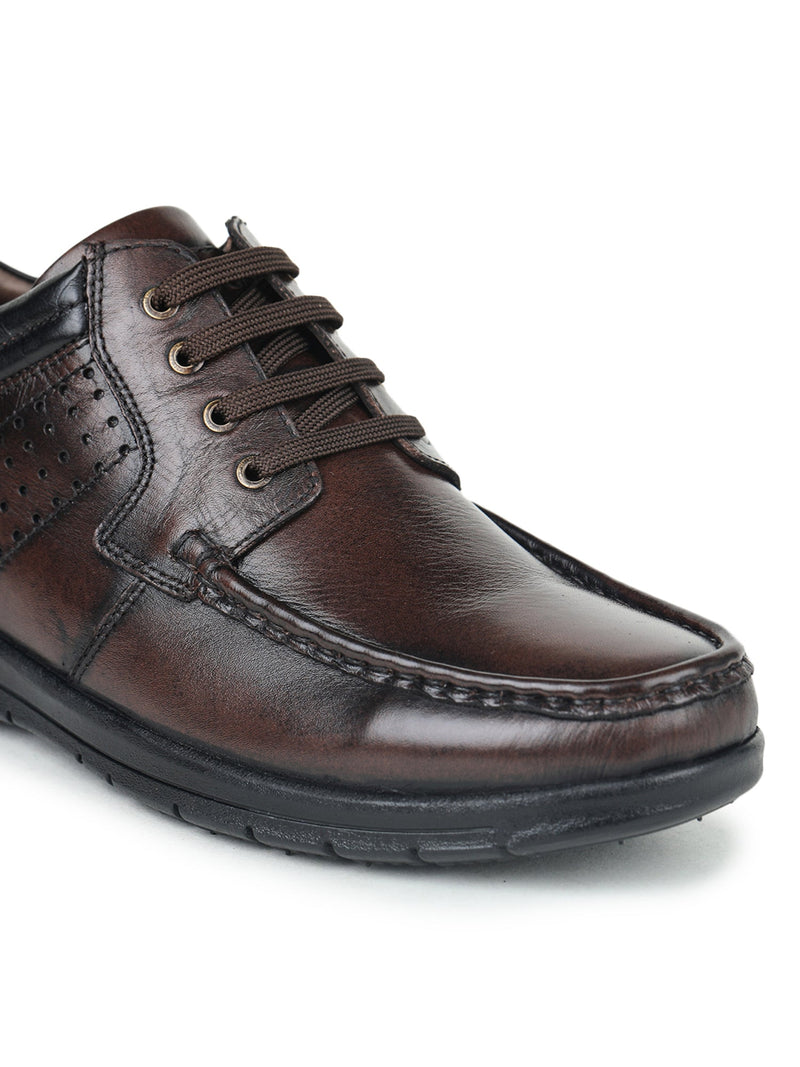 Genuine Leather Men Lace Up Shoes - L50