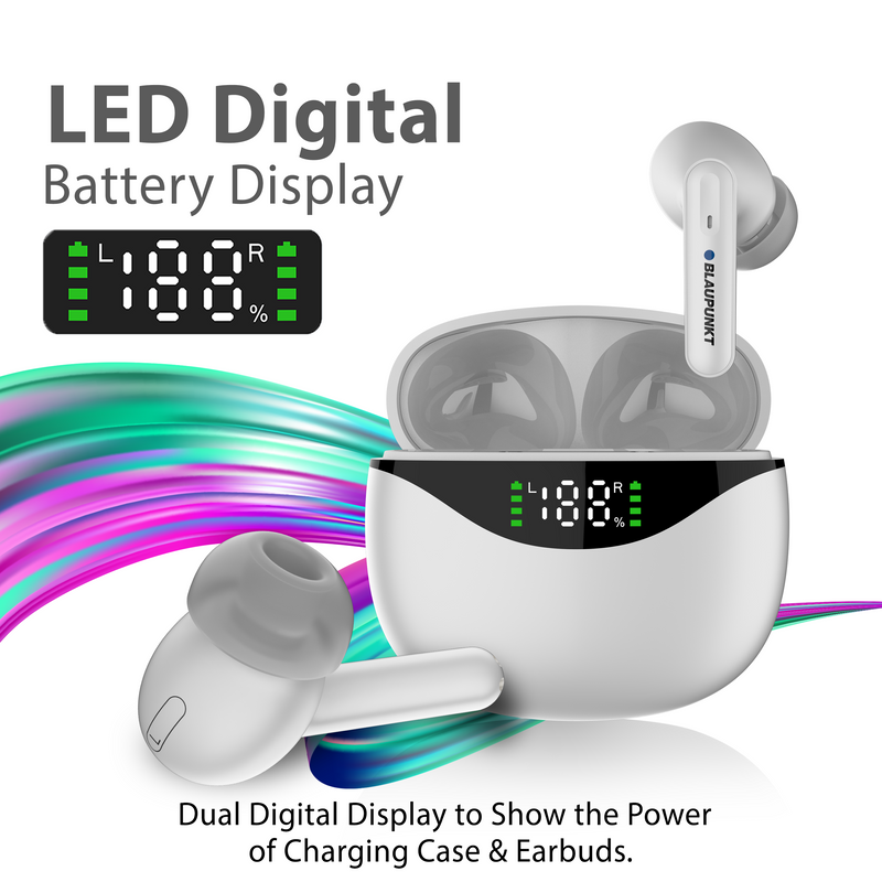 BTW20 TWS with LED Indicator Refurbished (White)-7