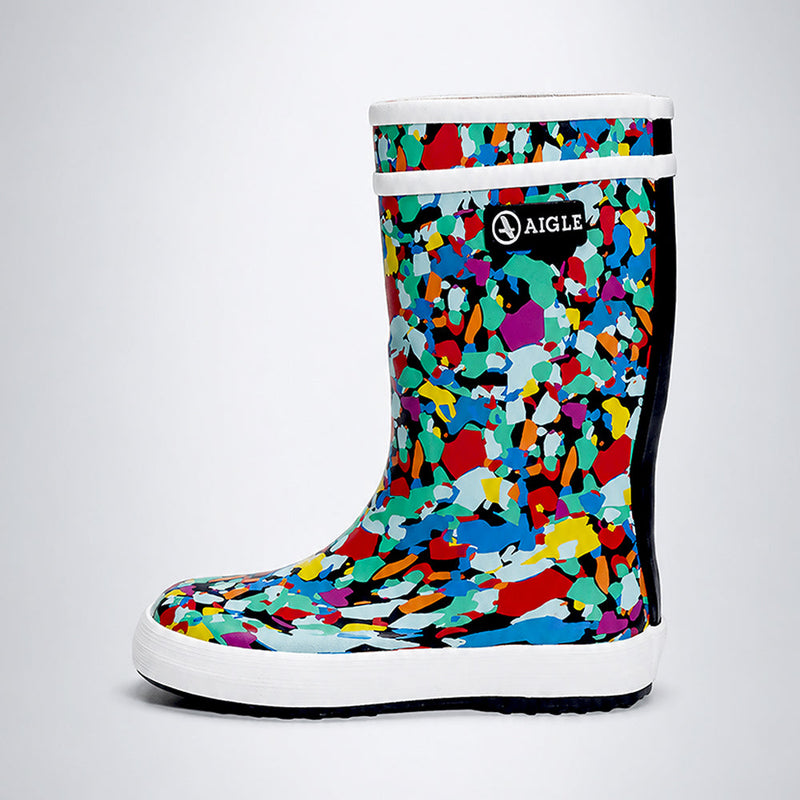 Ms. Brush Brooks, flexible Rubber Rain Gumboots for Toddlers & Kids