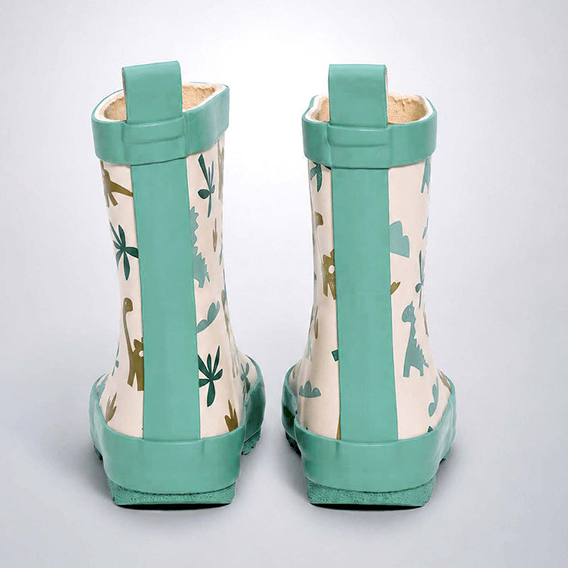 Mr. Dash T-Rex, flexible Rubber Rain Gumboots for Toddlers & Kids