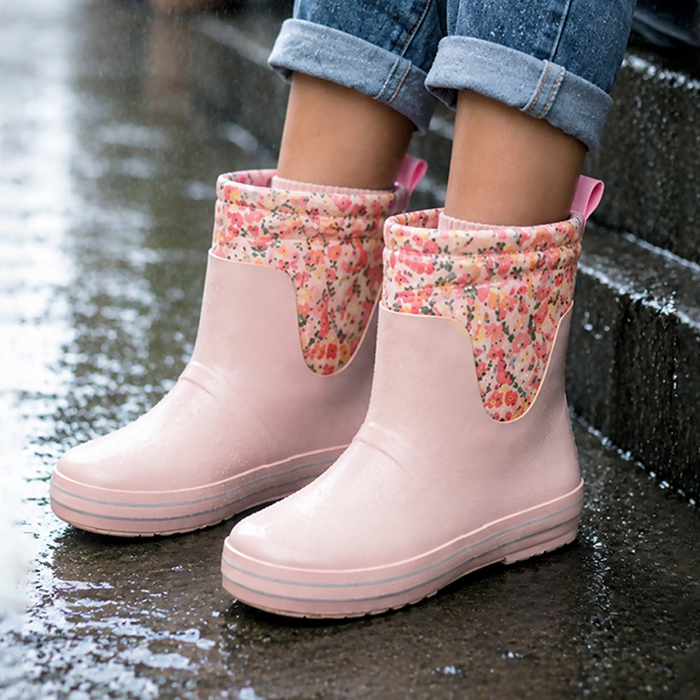 Ms. Pinklily Taylor, flexible Rubber Rain Gumboots for Toddlers & Kids