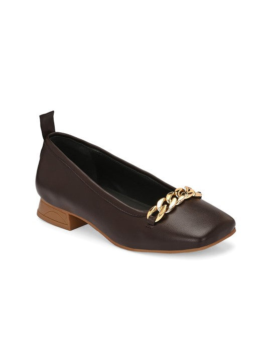 El Paso Women Ballerinas with Buckles Flats-1