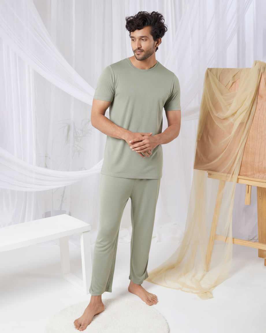 Urbanite Bamboo Pant  (Laurel Green)