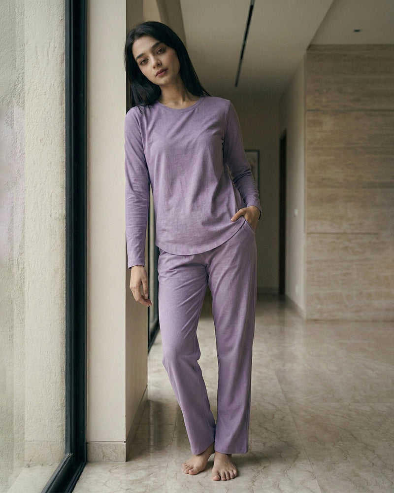 Pearle Bamboo Pant  (Lavender)