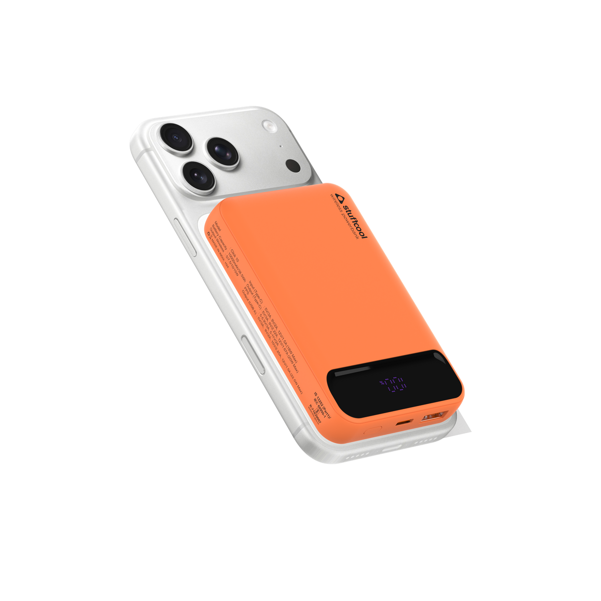 Click 10000mAh 15W Slim Magnetic Wireless Powerbank for iPhone