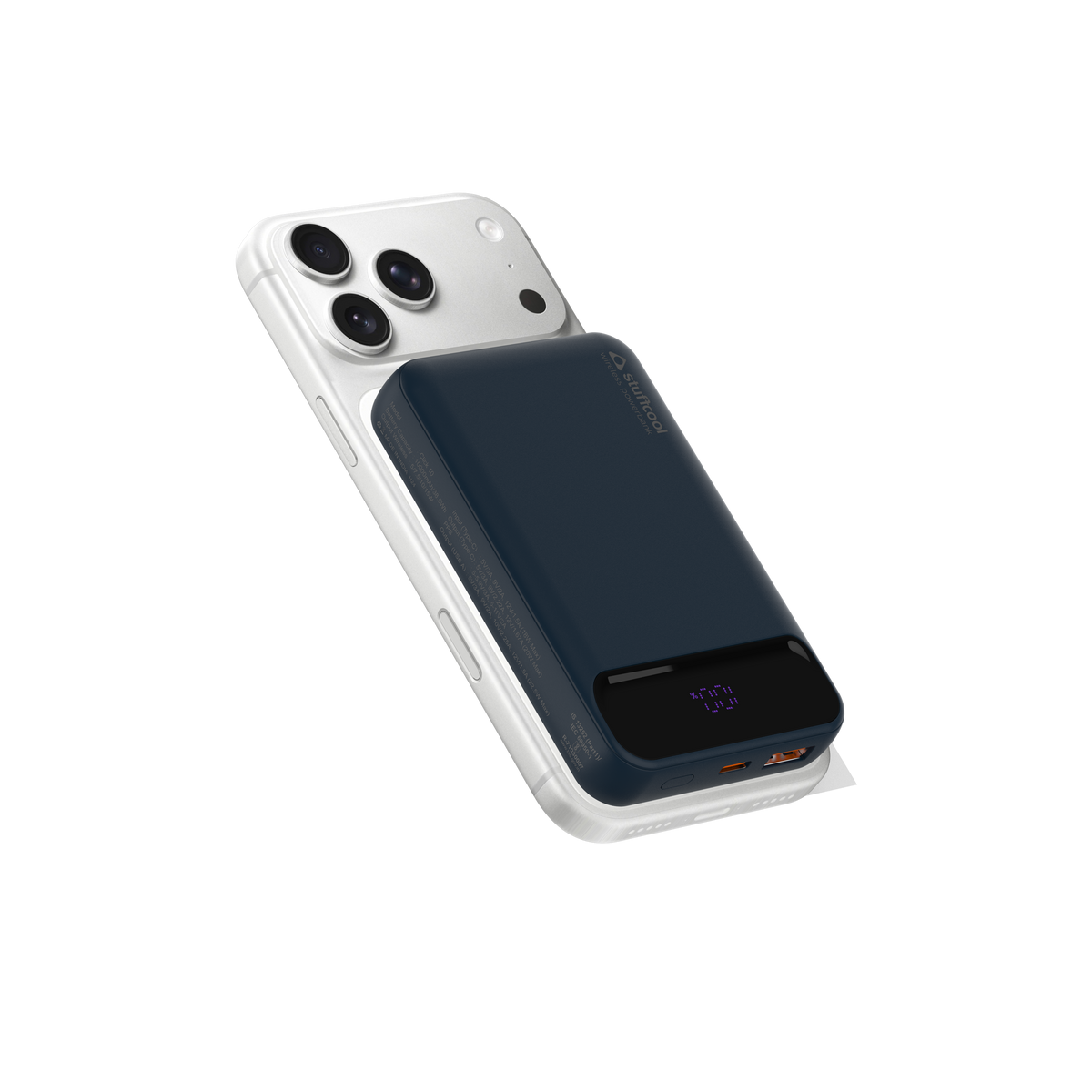 Click 10000mAh 15W Slim Magnetic Wireless Powerbank for iPhone