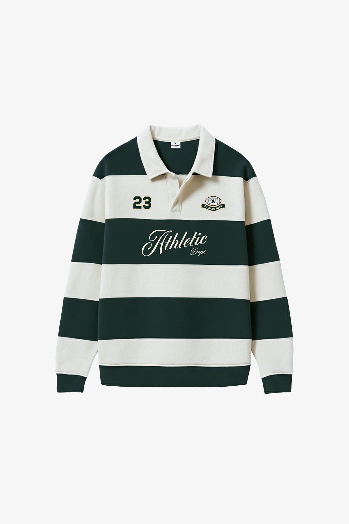 ATHLETIC STRIPED SWEATSHIRT
