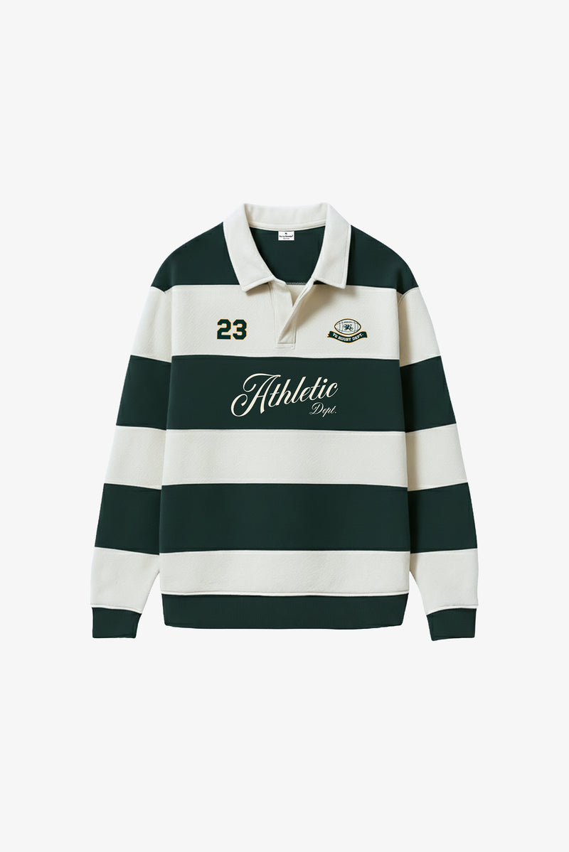 ATHLETIC STRIPED SWEATSHIRT
