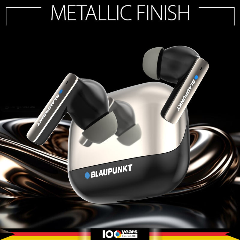BTW100 Khrome+ True Wireless Bluetooth Earbuds (BK)-5