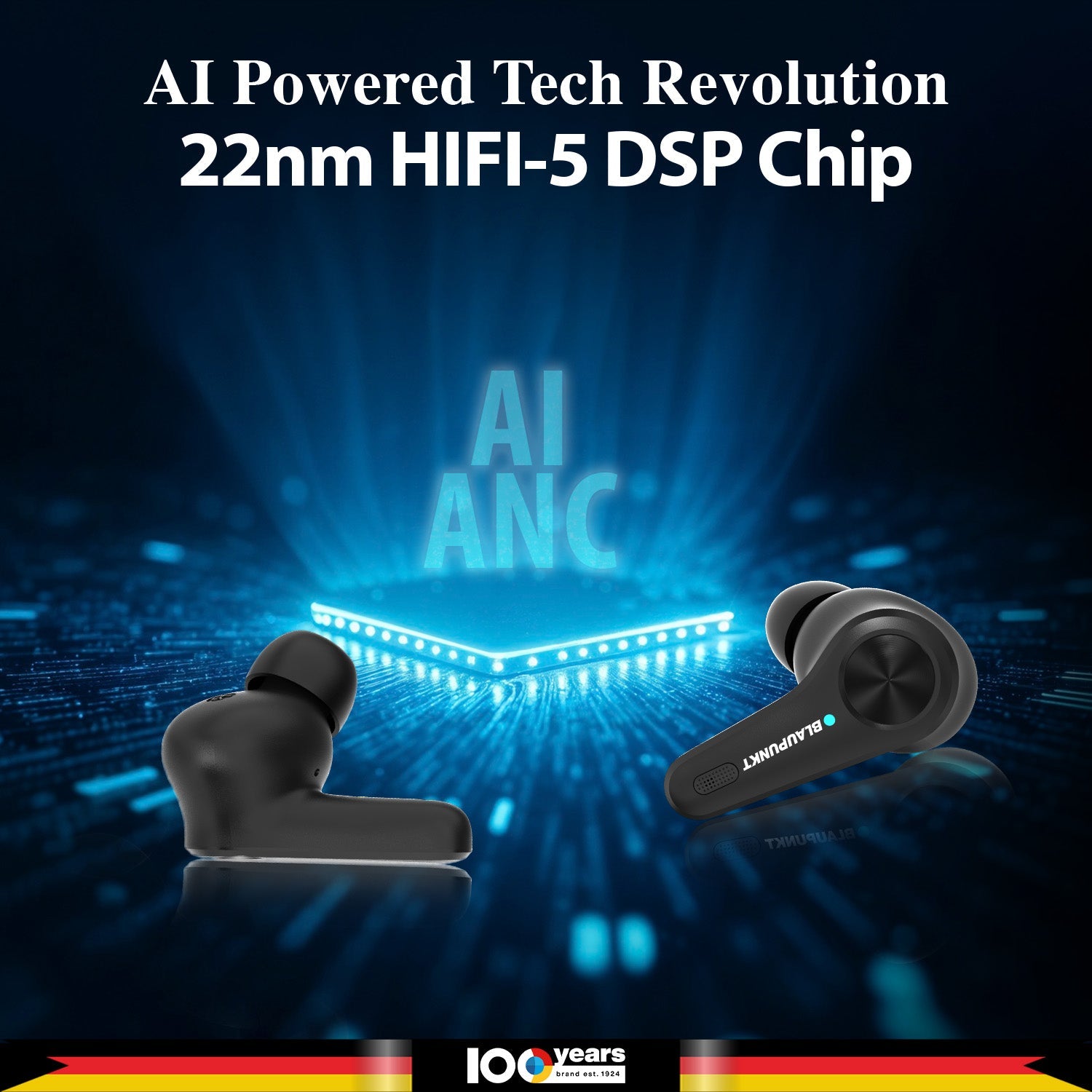 BTW300 Rhodium Moksha Hybrid ANC Earbuds-3