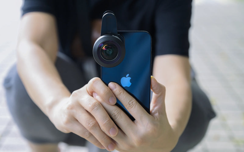 [New] Kase 200° Super Fisheye Lens for Mobile Camera Best Lenses engnew35 engnew59 Fisheye Wide Angle - APEXEL INDIA - Mobile Lens - Mobile Camera Lens - Cellphone Accessories - Phone Lens - Smartphone Lens