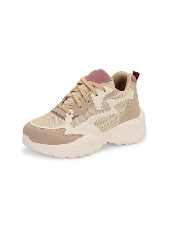 El Paso Women Colourblocked Sneakers-4