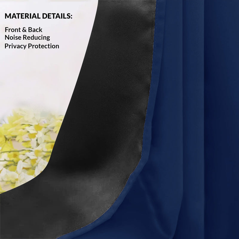 Fort Essential - Black Backing Blackout Curtain-5