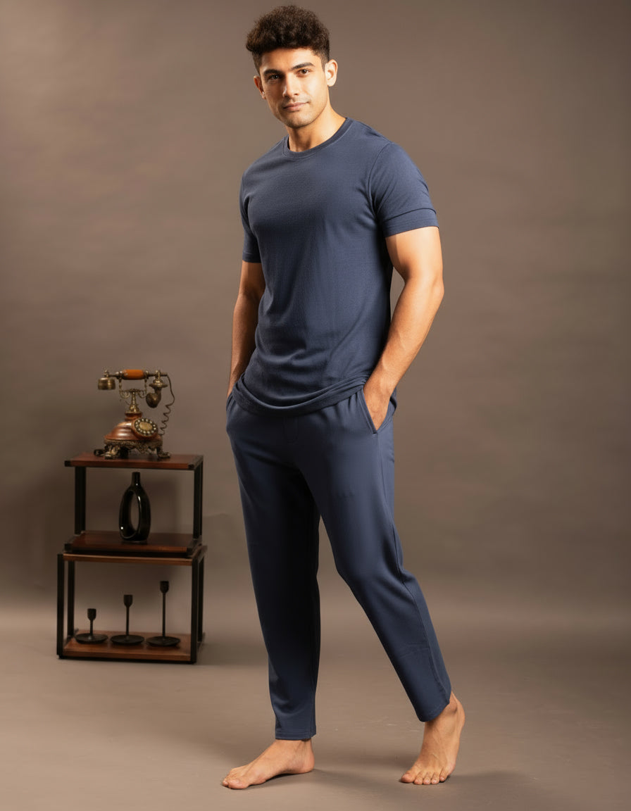 Urbanite Bamboo Pant  (Navy Blue)