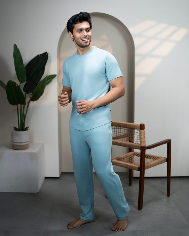 Urbanite Bamboo Pant  (Nile Blue)
