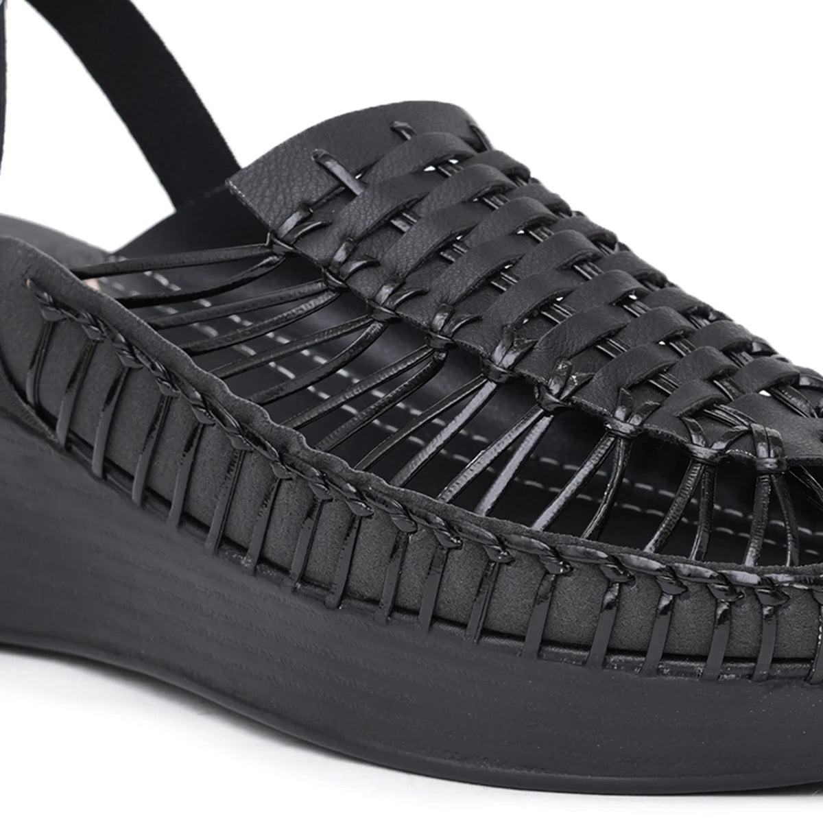 Stelway Exclusive all Black Wedges-5