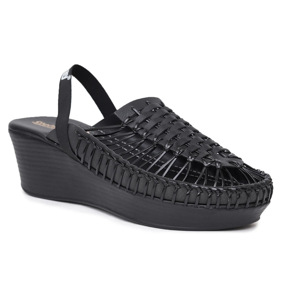 Stelway Exclusive all Black Wedges-6