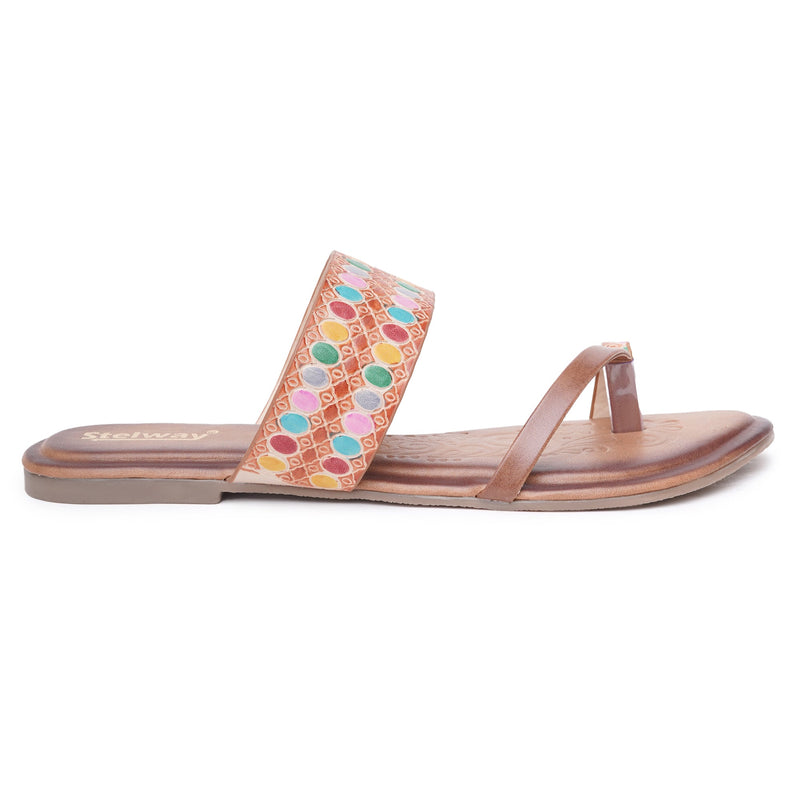 Stelway Slip on Flats-5