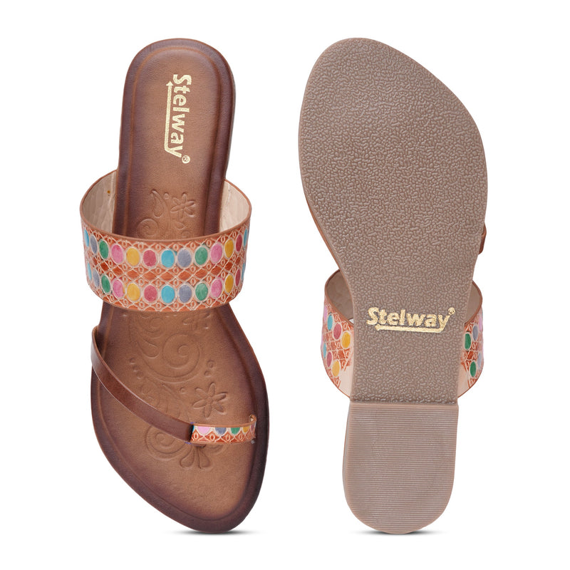 Stelway Slip on Flats-7
