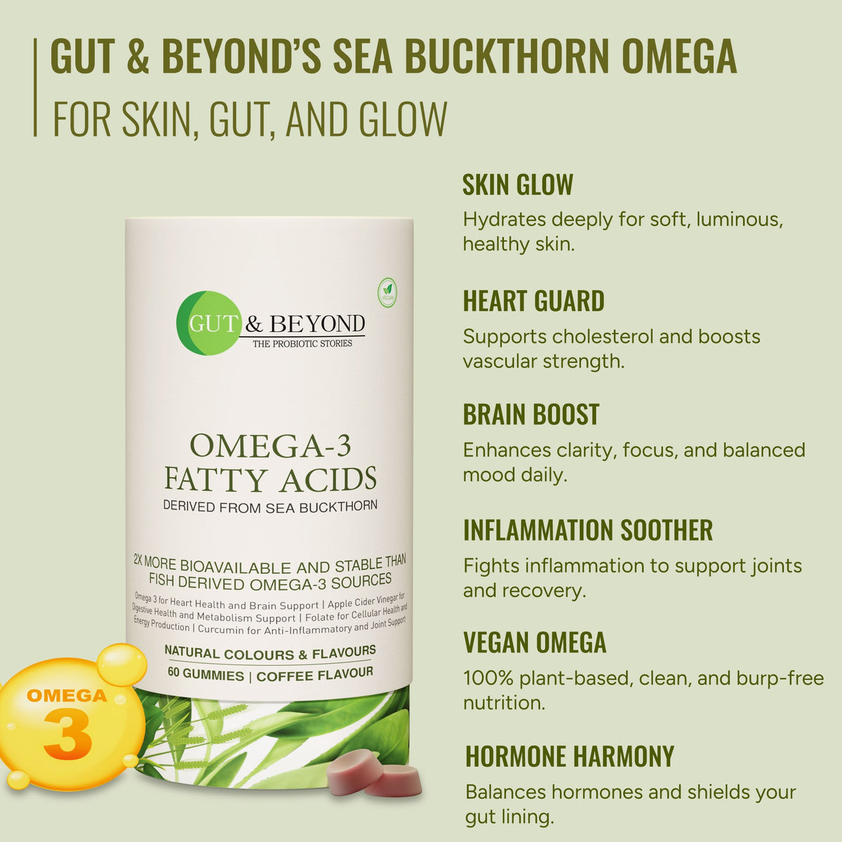 Omega3 - Seabuckthorn Oil Gummies