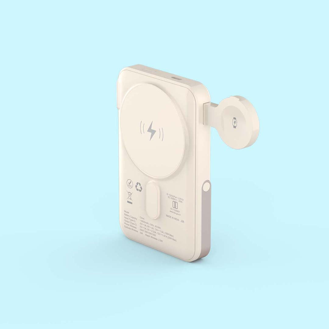 Omni 10000mAh Magnetic Wireless Powerbank with Apple Watch Charging