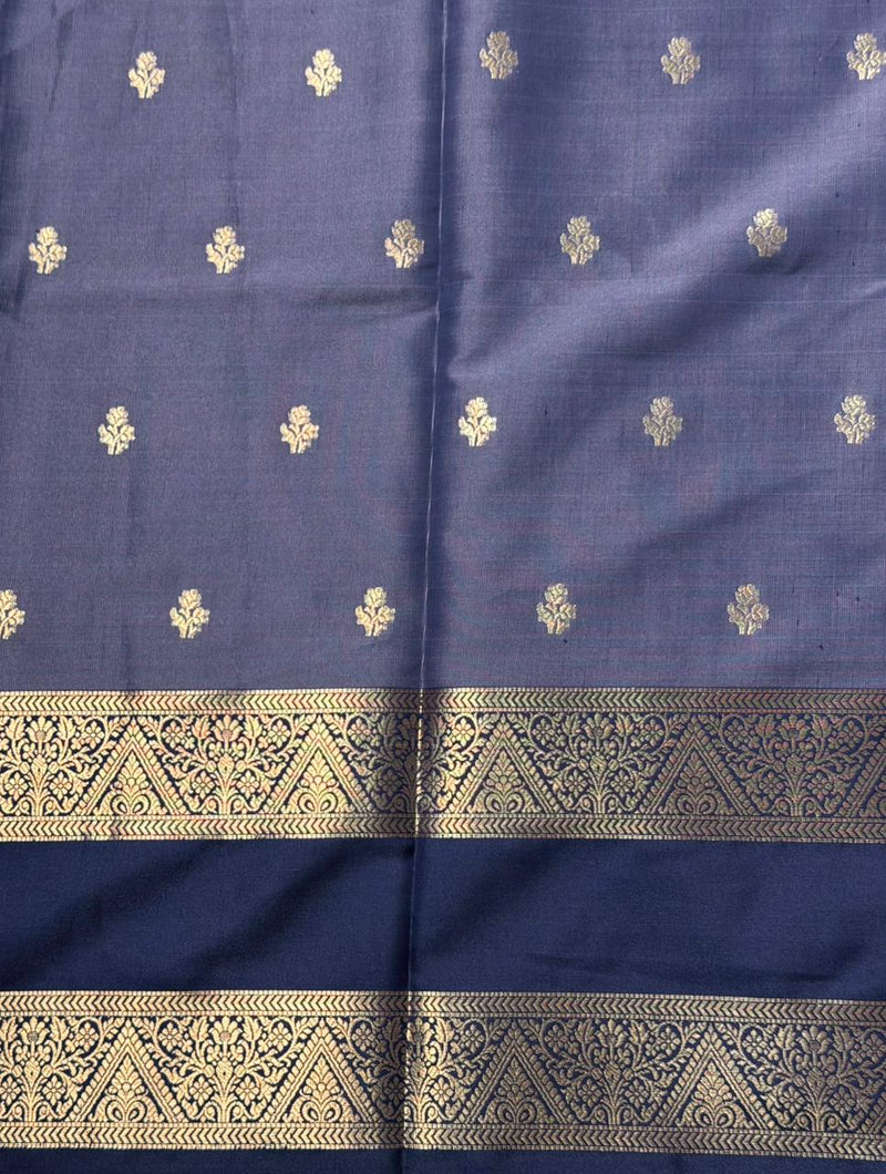 Lavender Banarasi silk saree -LZ10B