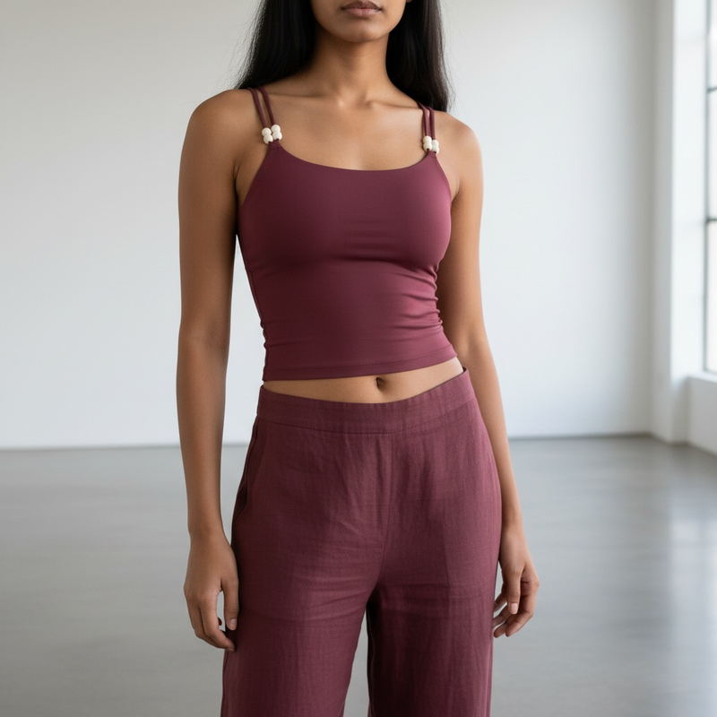 BEADED CAMI TOP