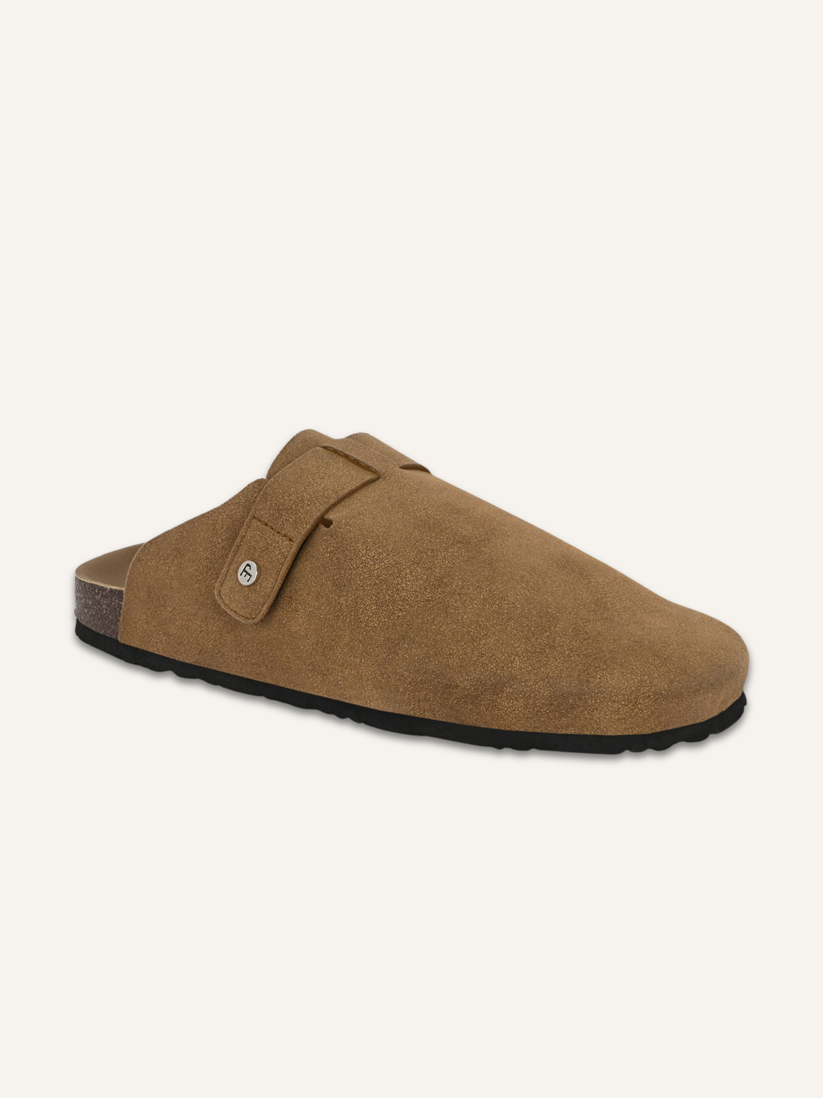EL PASO Women Faux Leather Casual Slip On Sandals-1