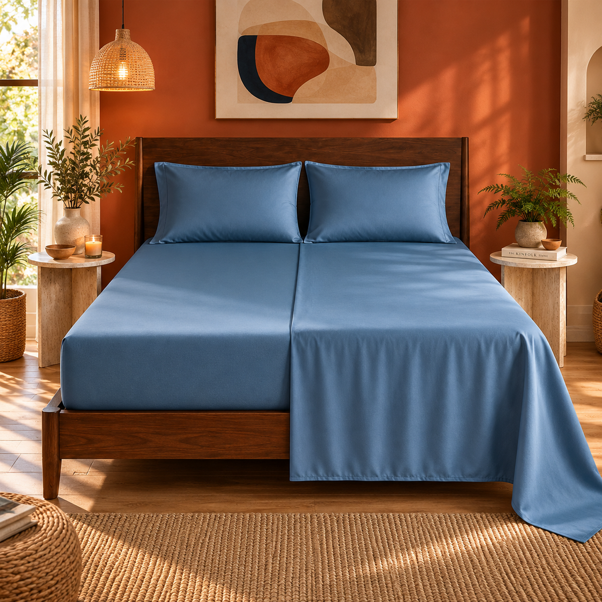 Bahamas Blue Bliss – A Cool And Calming Sleep Space-1