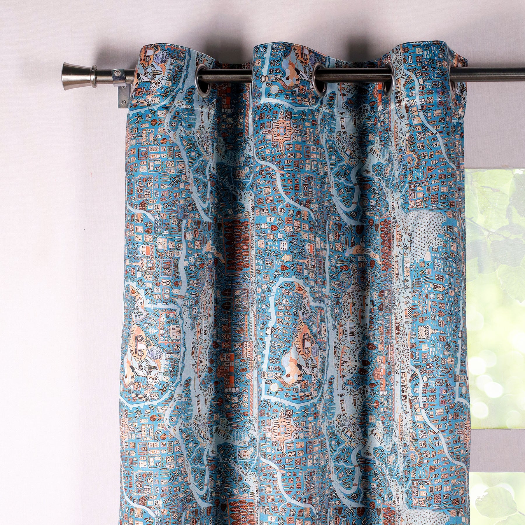 Imprimer River Village - DP curtain