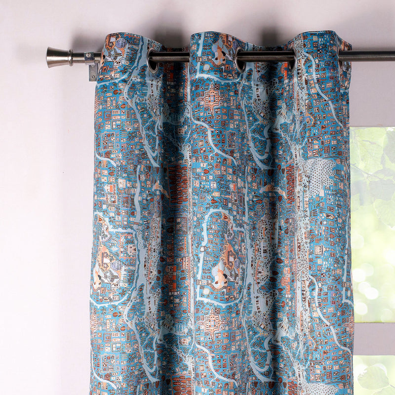 Imprimer River Village - DP curtain-2