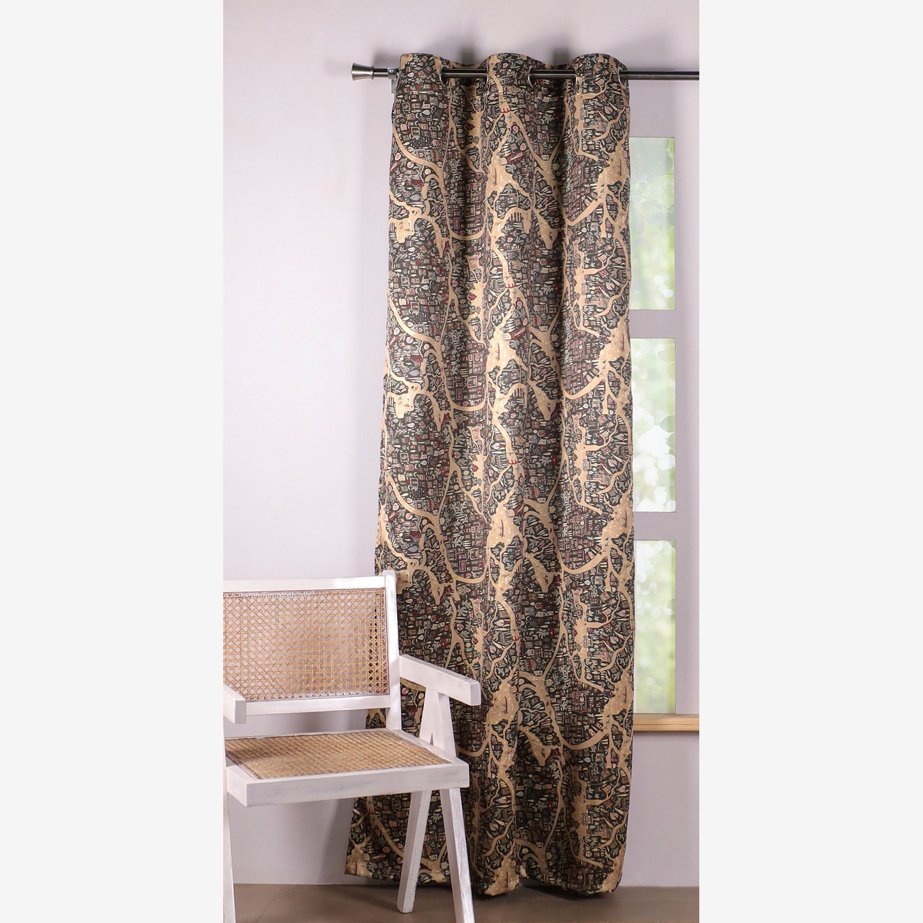 Printed Blackout Curtain
