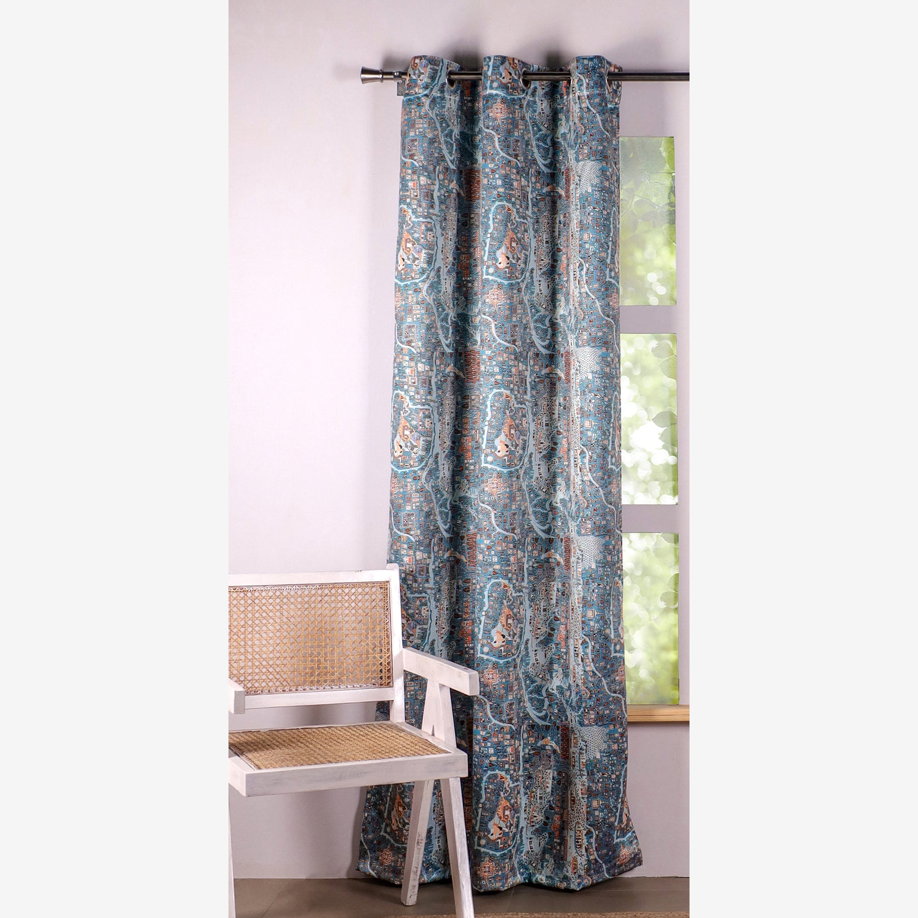 Imprimer River Village - DP curtain-3